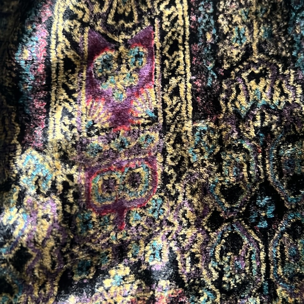 Velveteen scarf